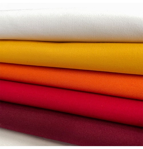 High Quality 100% Organic Cotton Twill Woven Fabric Solid Tela Algodon For Factory Construction And Working Suits Wholesale High Quality 100% Organic Cotton Twill Woven Fabric Solid Tela Algodon For Factory Construction And Working Suits Wholesale