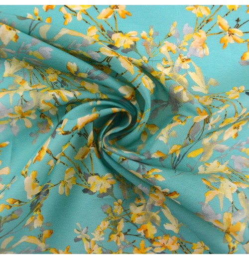 Fabric Custom Digital Floral Printing Liberty Cotton Woven Fabric Rolls For Clothes Fabric Custom Digital Floral Printing Liberty Cotton Woven Fabric Rolls For Clothes
