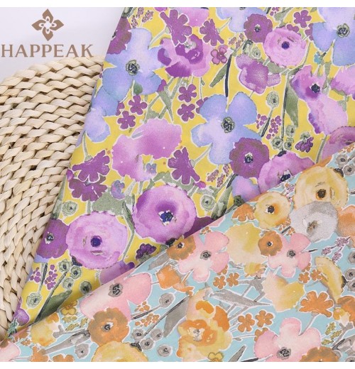 Factory Wholesale 100% Cotton Voile Fabric Big Flower Liberty Custom Digital Print Floral Woven Cotton Fabric Factory Wholesale 100% Cotton Voile Fabric Big Flower Liberty Custom Digital Print Floral Woven Cotton Fabric